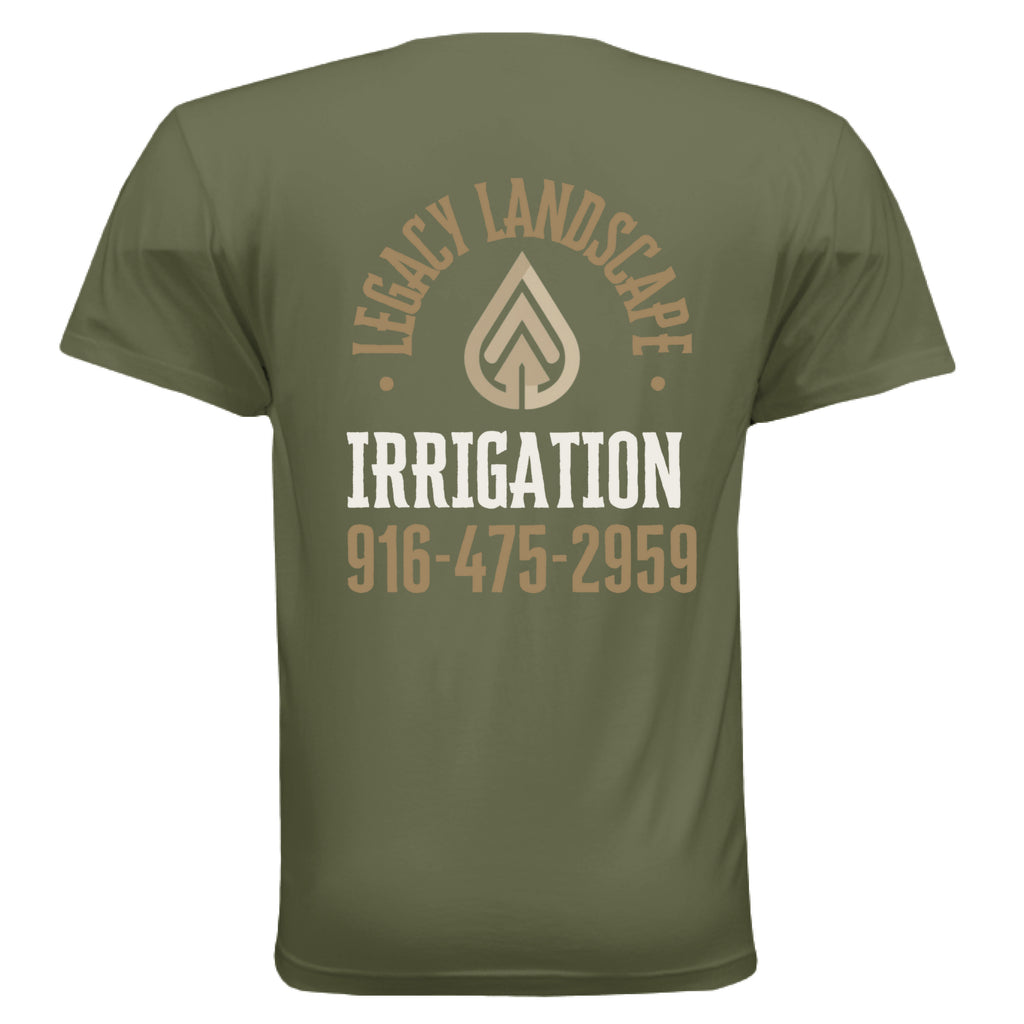 MILITARY GREEN - BACK