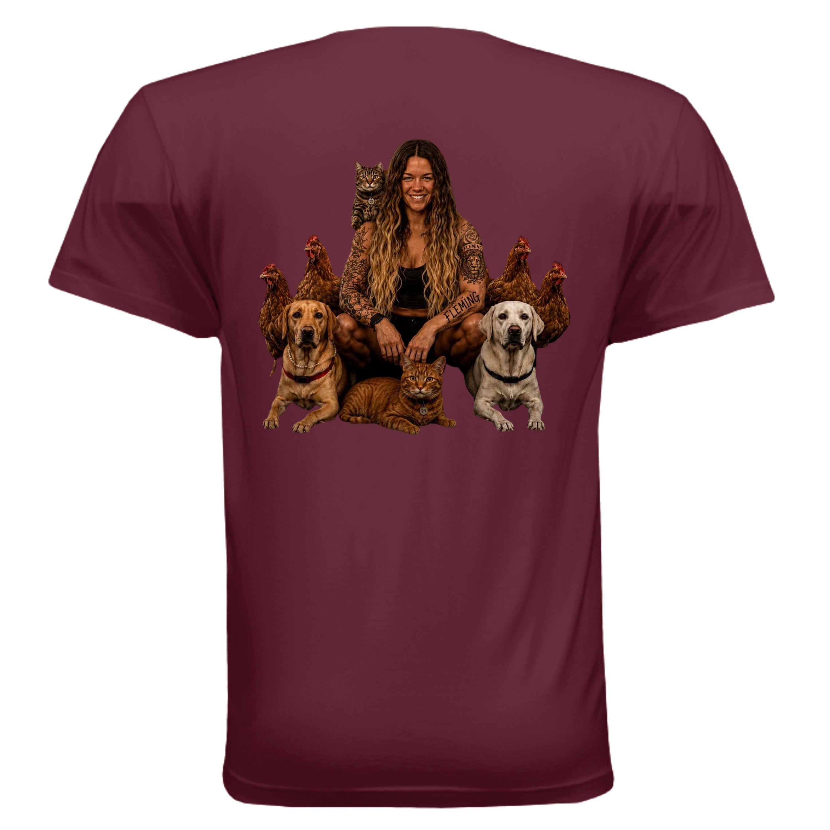 MAROON - 3600 - BACK